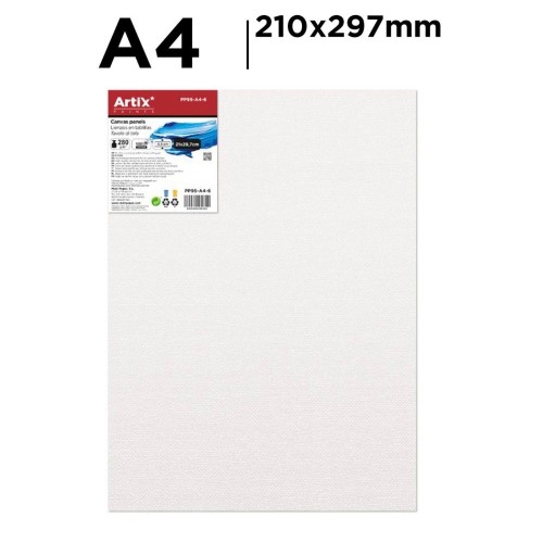 Lienzo en tablilla Din A4 | Lienzos para Pintar