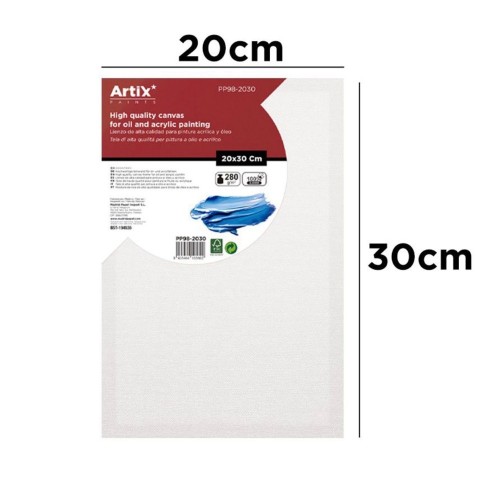 Lienzo con Bastidor 20x30cm | Lienzos para Pintar