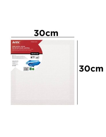 Lienzo con Bastidor 30x30cm | Lienzos para Pintar