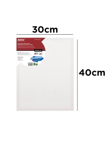 Lienzo con Bastidor 30x40cm | Lienzos para Pintar