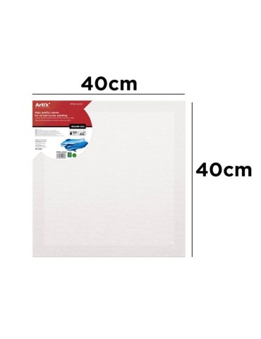 Lienzo con Bastidor 40x40cm | Lienzos para Pintar