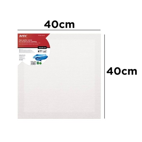 Lienzo con Bastidor 40x40cm | Lienzos para Pintar