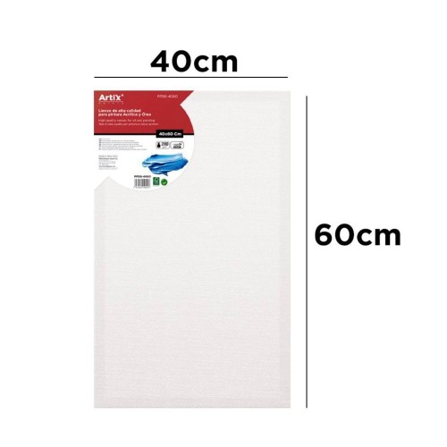 Lienzo con Bastidor 40x60cm | Lienzos para Pintar