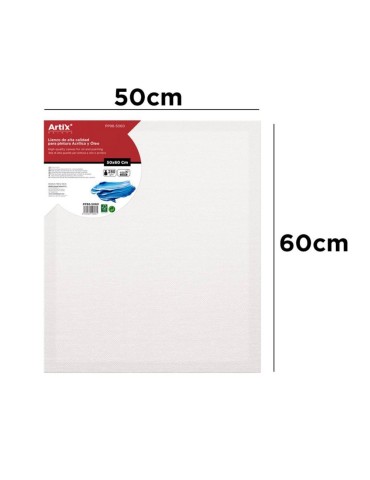 Lienzo con Bastidor 50x60cm | Lienzos para Pintar