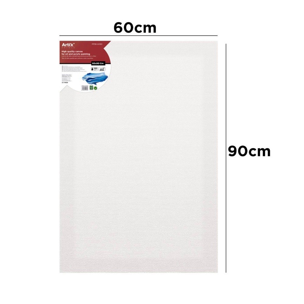 Lienzo con Bastidor 60x90cm | Lienzos para Pintar