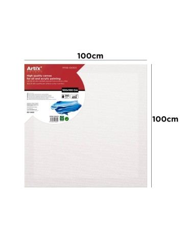 Lienzo con Bastidor 100x100cm | Lienzos para Pintar