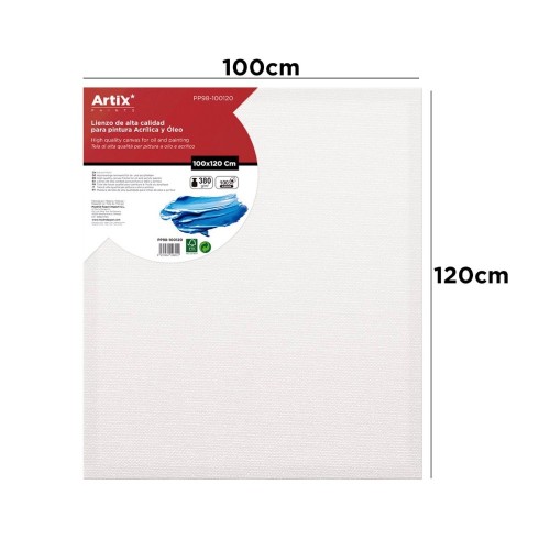 Lienzo con Bastidor 100x120m | Lienzos para Pintar