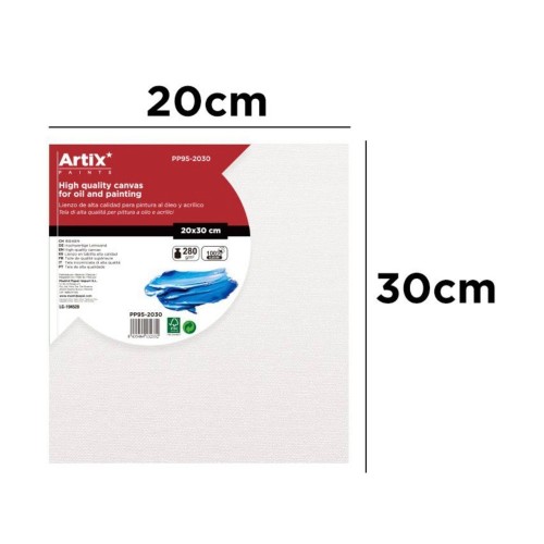 Lienzo en Tablilla 20x30cm | Lienzos para Pintar
