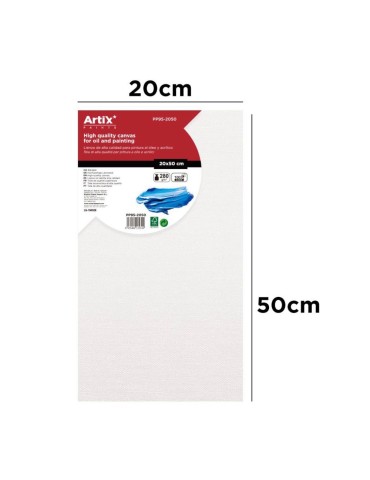 Lienzo en Tablilla 20x50cm | Lienzos para Pintar