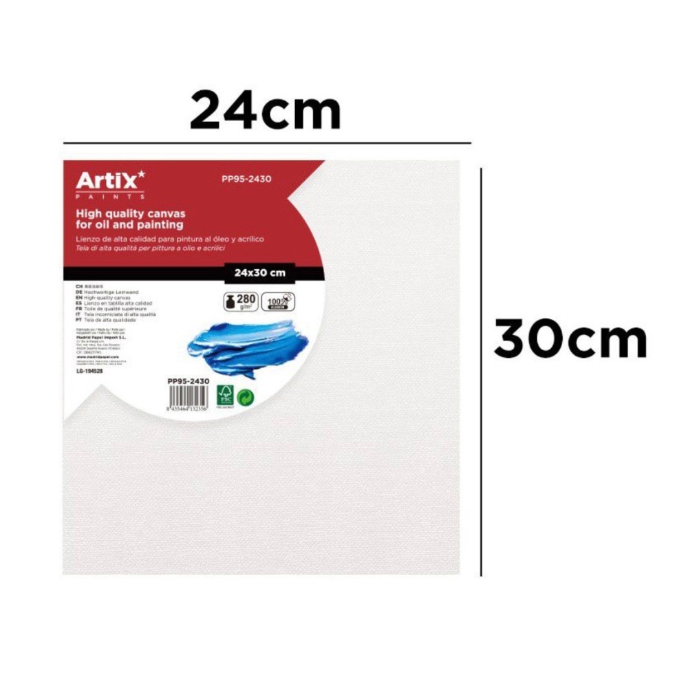 Lienzo en Tablilla 30x30cm | Lienzos para Pintar