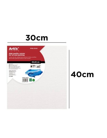 Lienzo en Tablilla 30x40cm | Lienzos para Pintar