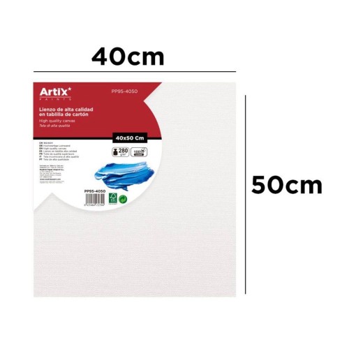 Lienzo en Tablilla 40x50cm | Lienzos para Pintar