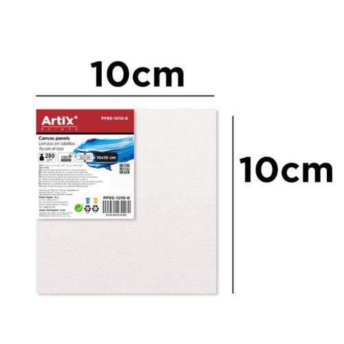 Lienzo en Tablilla 10x10cm | Lienzos para Pintar