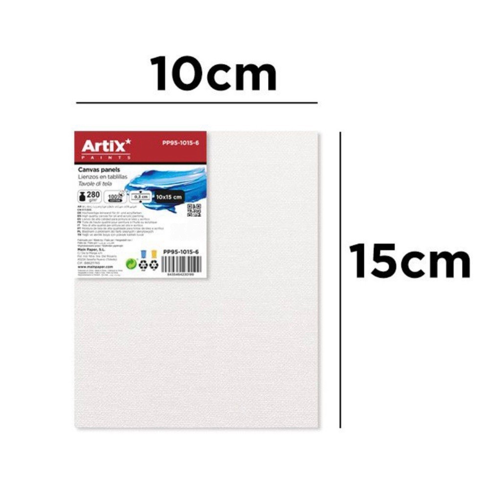 Lienzo en Tablilla 10x15cm | Lienzos para Pintar