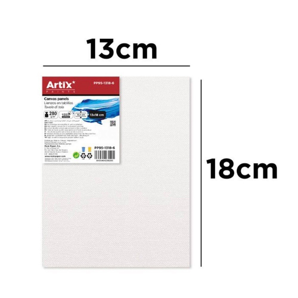 Lienzo en Tablilla 13x18cm | Lienzos para Pintar