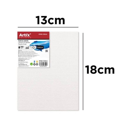 Lienzo en Tablilla 13x18cm | Lienzos para Pintar