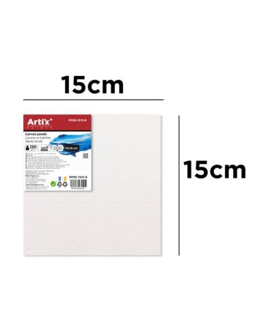 Lienzo en Tablilla 15x15cm | Lienzo para Pintar